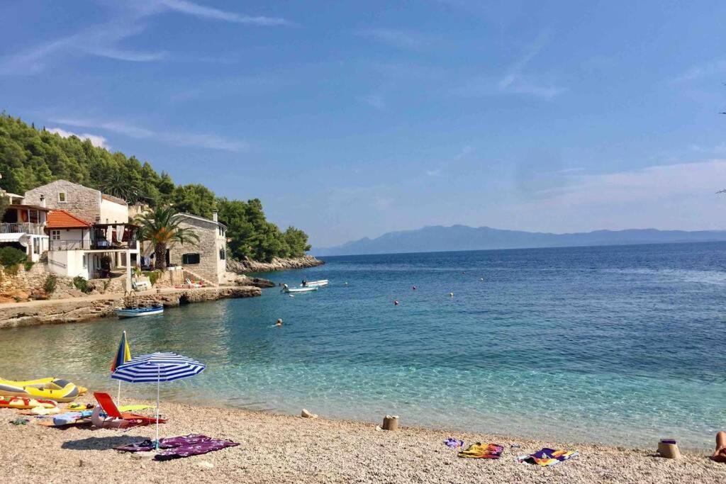 Seaview Pool Apartment-Lumiere, Island Hvar-Gdinj Exteriér fotografie